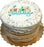 Preppy Puppy "Happy Birthday" Cake 5"
