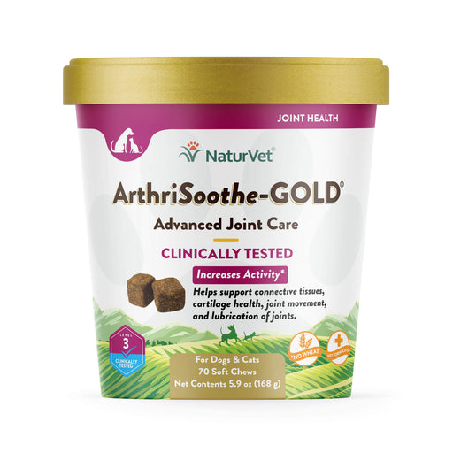 NaturVet Advanced Arthrisoothe-Gold 70ct