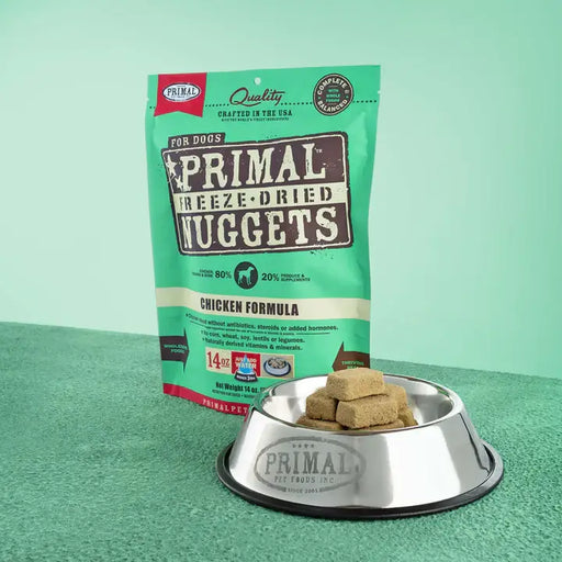 Primal Dog Food Freeze-Dried Nuggets, Chicken