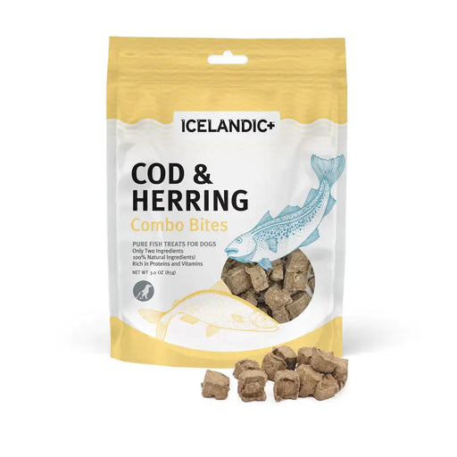 Icelandic+ Cod & Herring Combo Bites 3.52oz