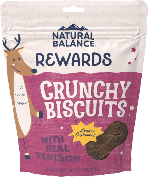 Natural Balance Rewards Crunchy Biscuits with Venison