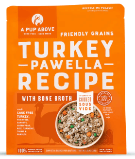 A Pup Above Frozen Gently Cooked Turkey Pawella Dog Food