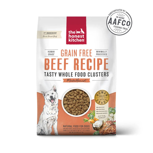 The Honest Kitchen Whole Food Clusters Grain Free, Small Breed Beef