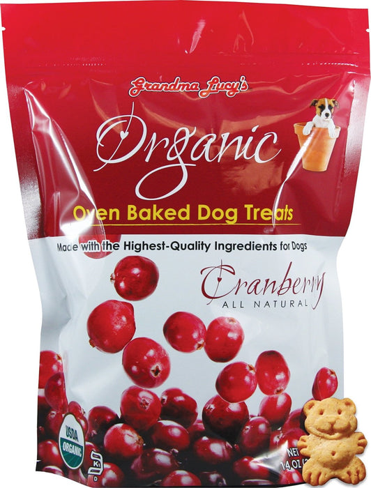 Grandma Lucy's Dog Treats Organic Cranberry 14 oz