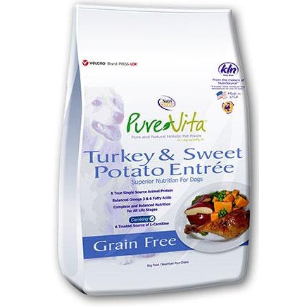 PureVita Grain Free Turkey & Sweet Potato 5lb