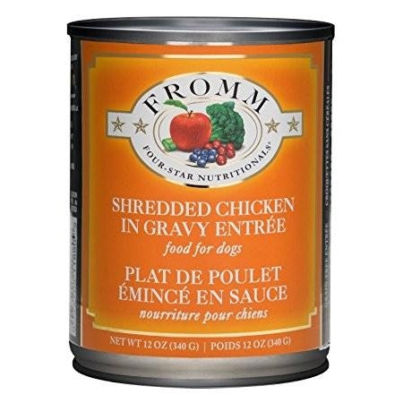 Fromm Shredded Chicken in Gravy - 12 oz