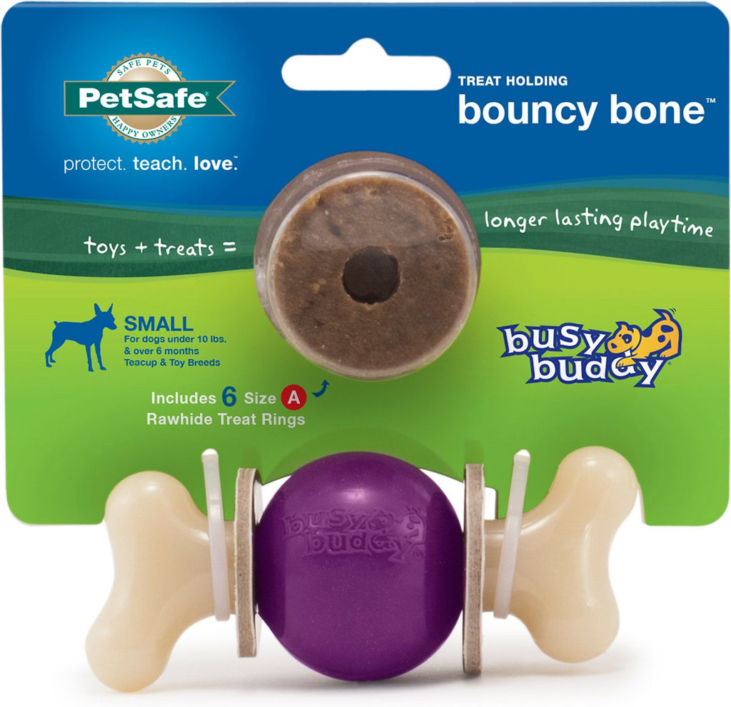 Petsafe Busy Buddy Toys-Bouncy Bone- Small — Jake's Pet Supply