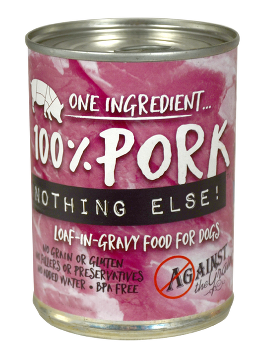 One Ingredient, Nothing Else! 100% Pork 11oz