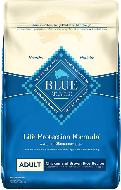 Blue Buffalo Life Protection Adult Chicken and Brown Rice Dry Dog Food 30lb