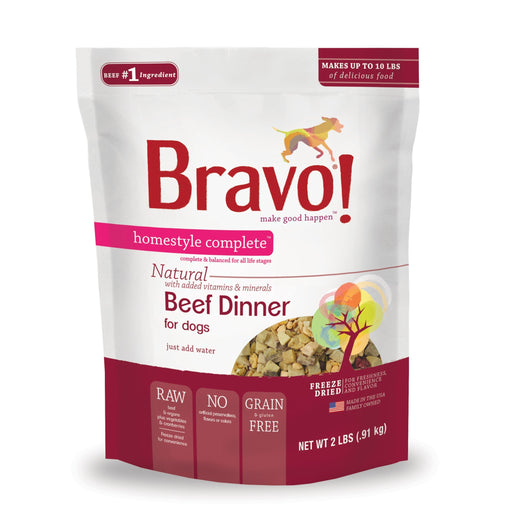 Bravo Homestyle Complete Freeze Dried Dinner Beef 