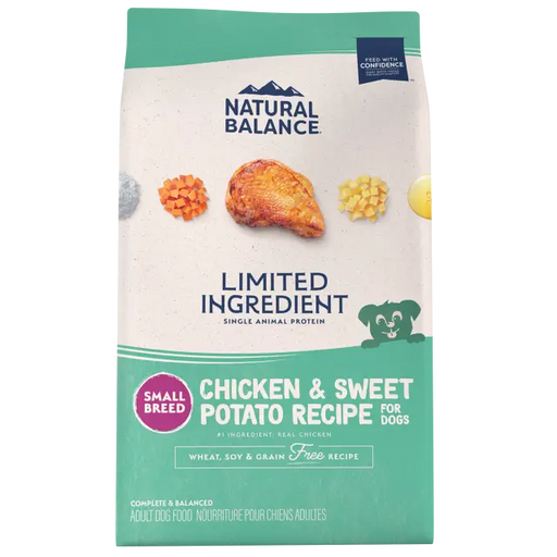 Natural Balance Limited Ingredient Diet Chicken and Rice for Small Breed dogs