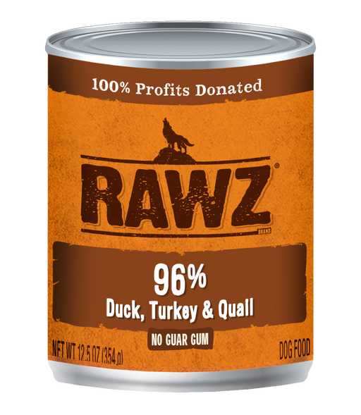 Rawz 96% Duck, Turkey & Quail 12.5oz