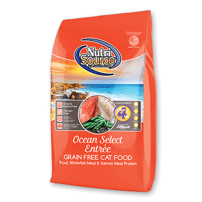 NutriSource Ocean Select Trout Dry Cat Food 6.6 lb