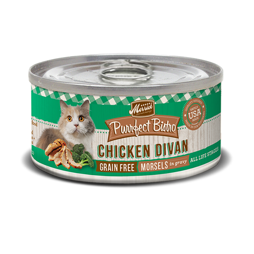 Merrick Purrfect Bistro Chicken Divan 5.5oz