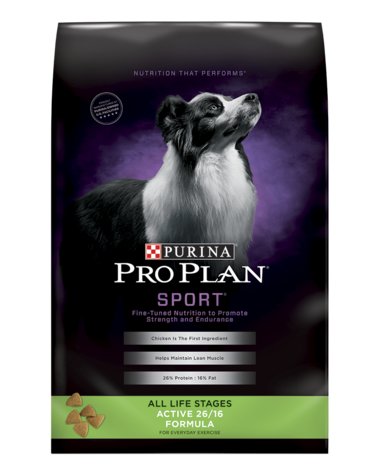Purina Pro Plan SPORT Active 26/16 Formula Dry Dog Food 37.5lbs