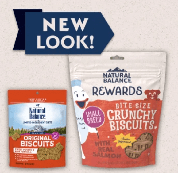 Natural Balance Rewards Crunchy Biscuits with Salmon