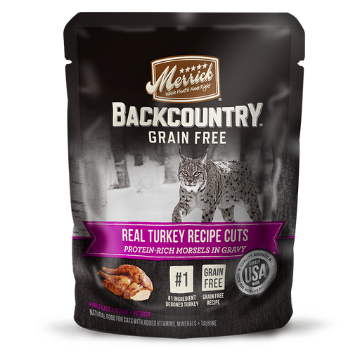 Backcountry Real Turkey Cuts Cat Food 3 oz
