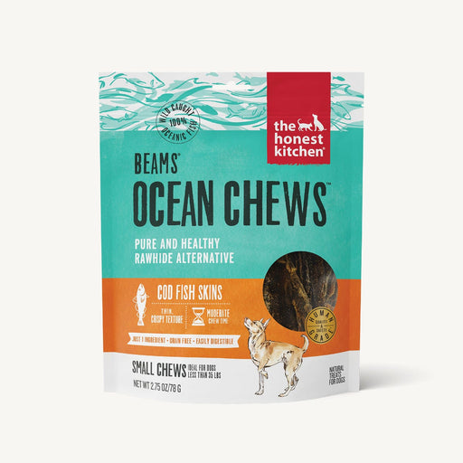 The Honest Kitchen Beams Ocean Chews Cod Fish Skins Dog Treat