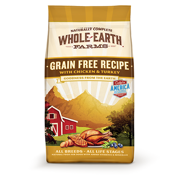 Merrick Whole Earth Farms Grain Free Chicken & Turkey 4 lb
