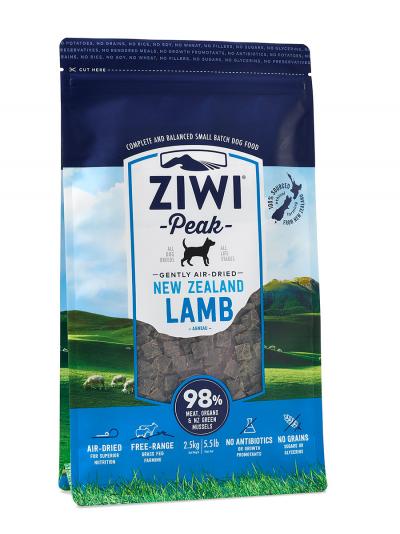 Ziwi Peak Lamb Cuisine Grain-Free Air-Dried Dog Food 5.5lb