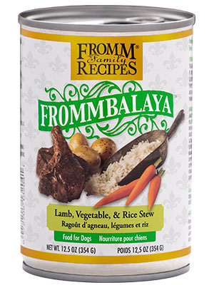 Fromm Dog Can, Frommbalaya Lamb, Vegetable, & Rice Stew, 12.5 oz