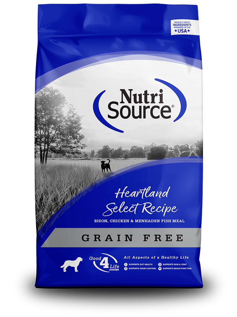 NutriSource Grain Free Heartland Select Bison Dog Food — Jake's