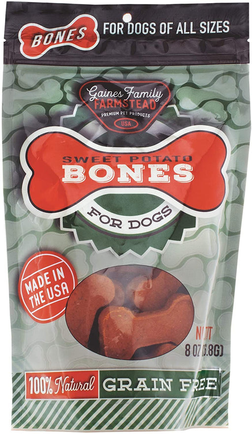 Gaines Family Farmstead 100% Natural Sweet Potato Bones, 8 oz