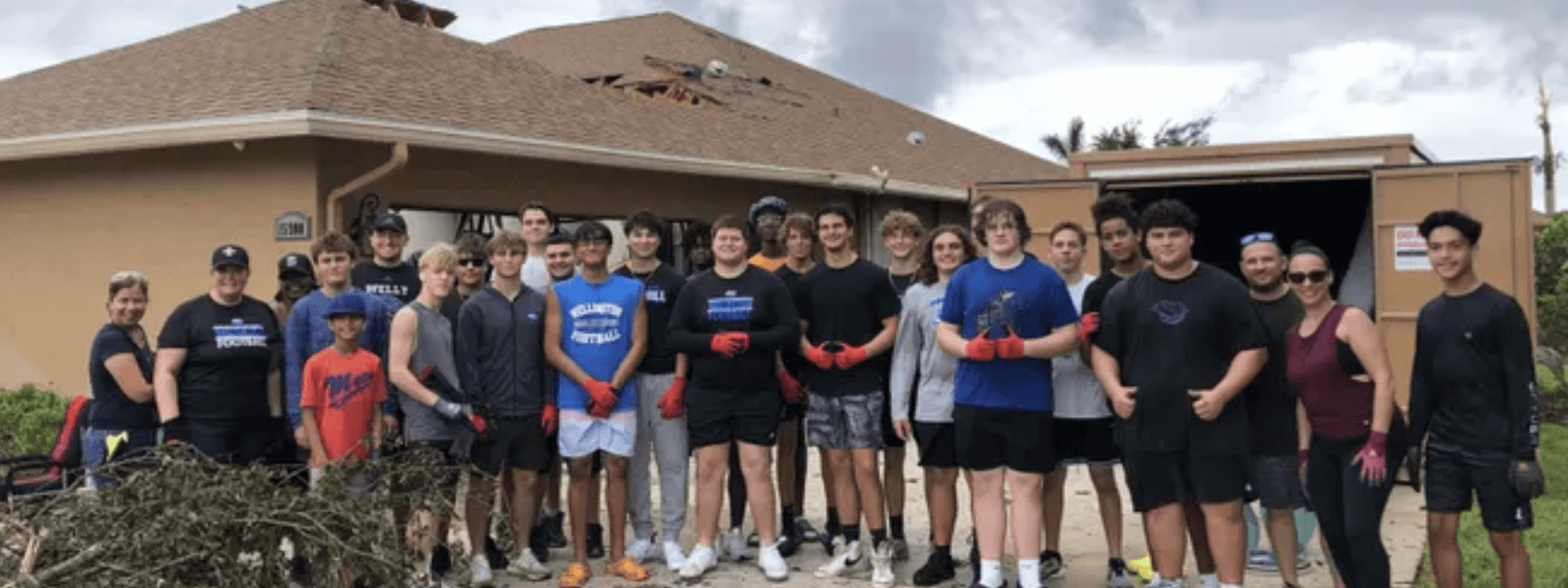 Wellington High School Football Team 