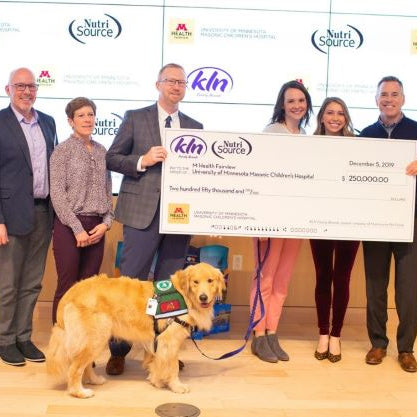 NutriSource Pet Foods donates $250,000 to Service Dog Program