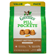 Greenies Pill Pockets, Peanut Butter Flavor