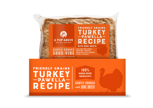 A Pup Above Frozen Gently Cooked Turkey Pawella Dog Food