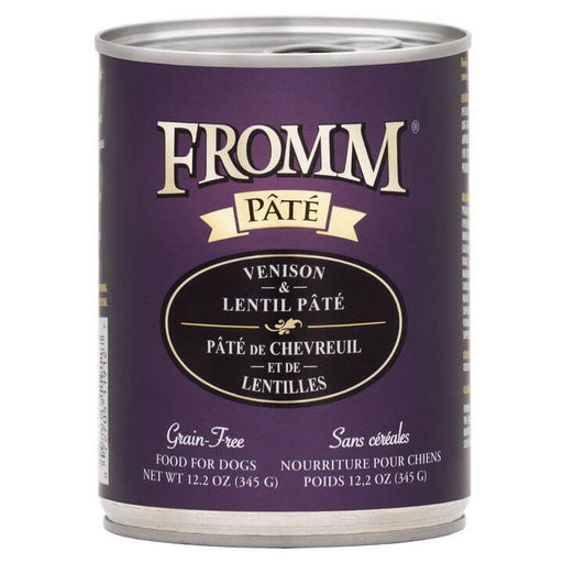 Fromm Dog Can Grain Free Venison and Lentil 12oz