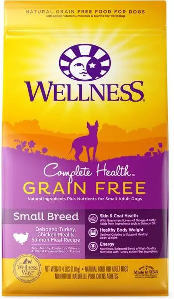Wellness Complete Health Small Breed Chicken & Salmon 4lb