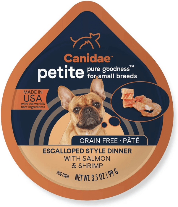 Canidae Pure Petite Grain Free Escalloped - Salmon and Shrimp 3.5oz