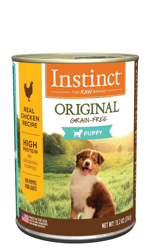 Nature's Variety Instinct Original Chicken for Puppies Canned Dog Food, 13.2oz