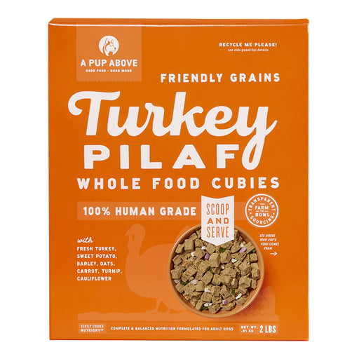 A Pup Above Grain Free Turkey Pilaf Whole Food Cubies 2lb