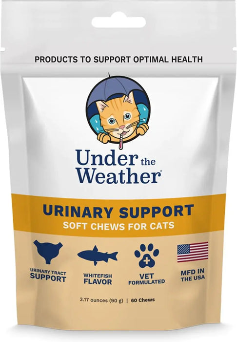 Under the Weather Urinary Support Soft Chews for Cats 60ct