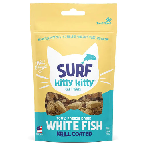 Treat Planet Freeze-Dried Cat Treats, Surf Kitty Kitty, 0.5 oz
