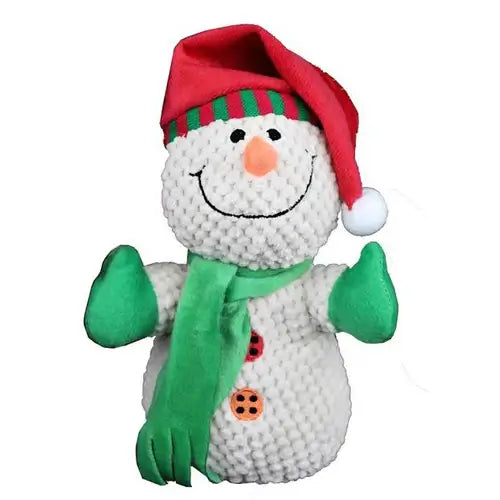 PetLou Snowman Dog Toy 8"