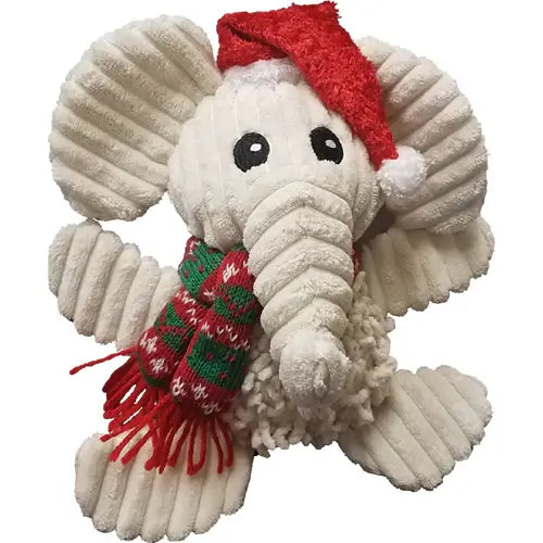 PetLou Holiday Elephant Dog Toy 10"