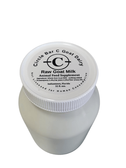 Circle Bar C Raw Goat's Milk