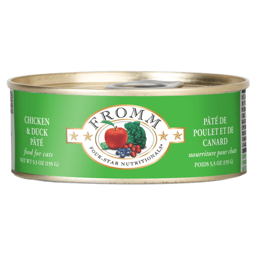 Fromm 4-Star Duck and Chicken Pate Cat Food 5 oz