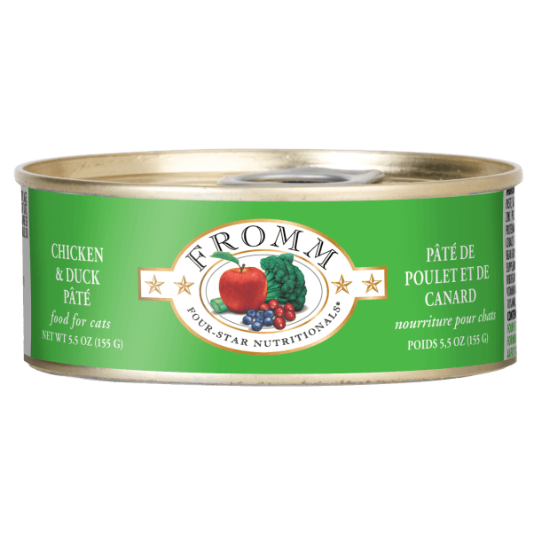 Fromm 4-Star Duck and Chicken Pate Cat Food 5 oz
