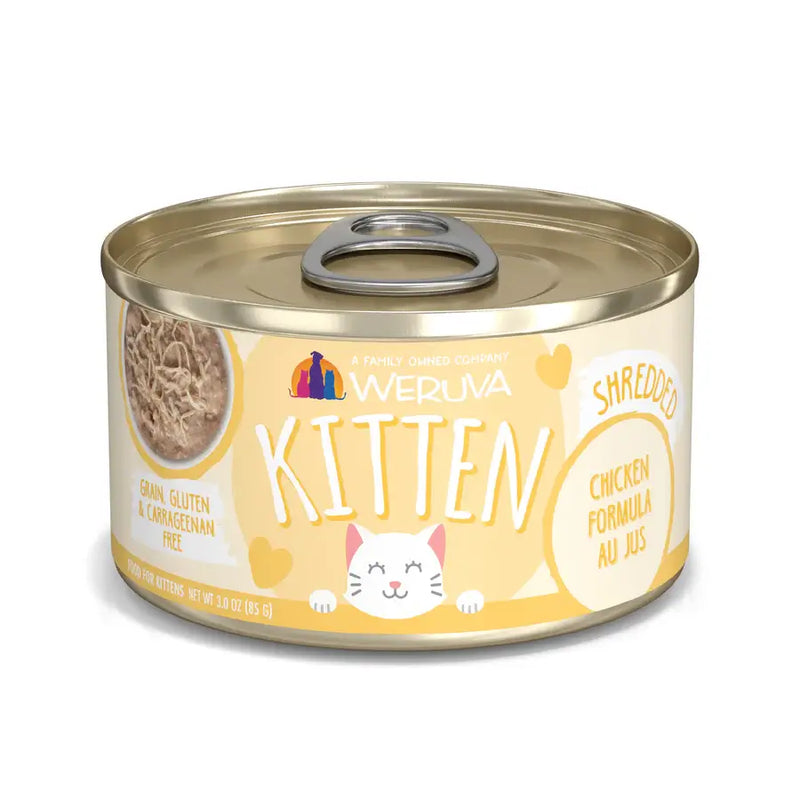 Weruva Chicken Au Jus Wet Kitten Food, 3 oz