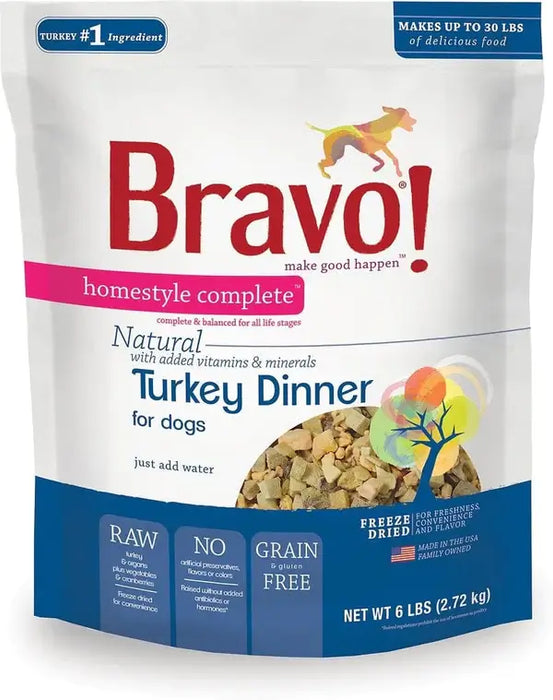 Bravo Homestyle Complete Freeze Dried Dinner Turkey