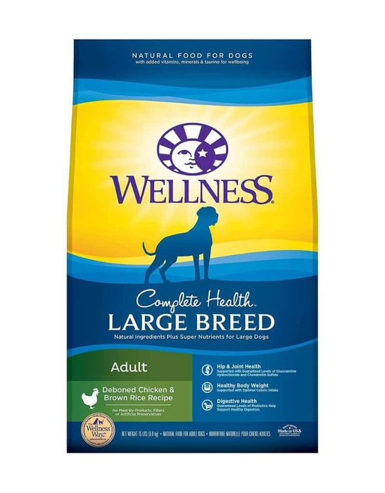 Wellness Complete Health Large Breed Adult 30lb