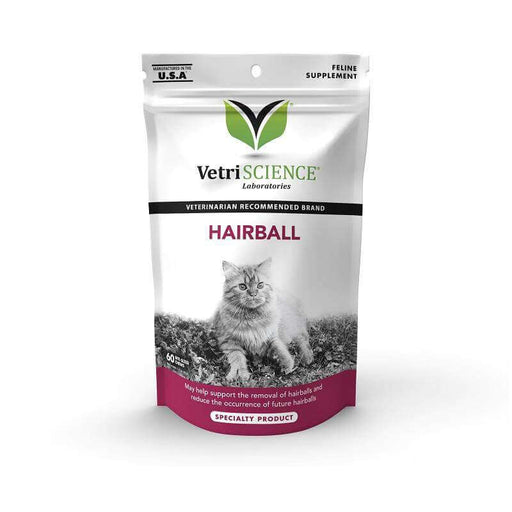 VetriScience Hairball Prevention for Cats, 30 Chews
