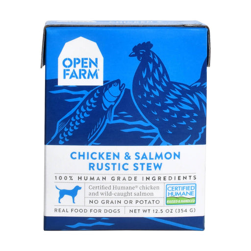 Open Farm Chicken & Salmon Rustic Stew 12.5oz