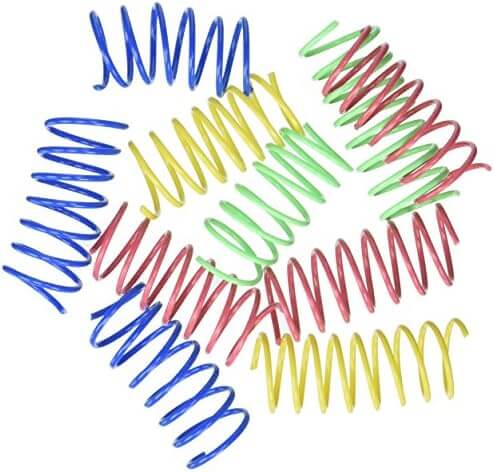 SPOT Colorful Springs Cat Toy 10pk