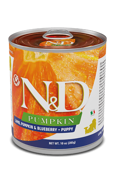 Farmina N&D Puppy Lamb, Pumpkin & Blueberry 10 oz